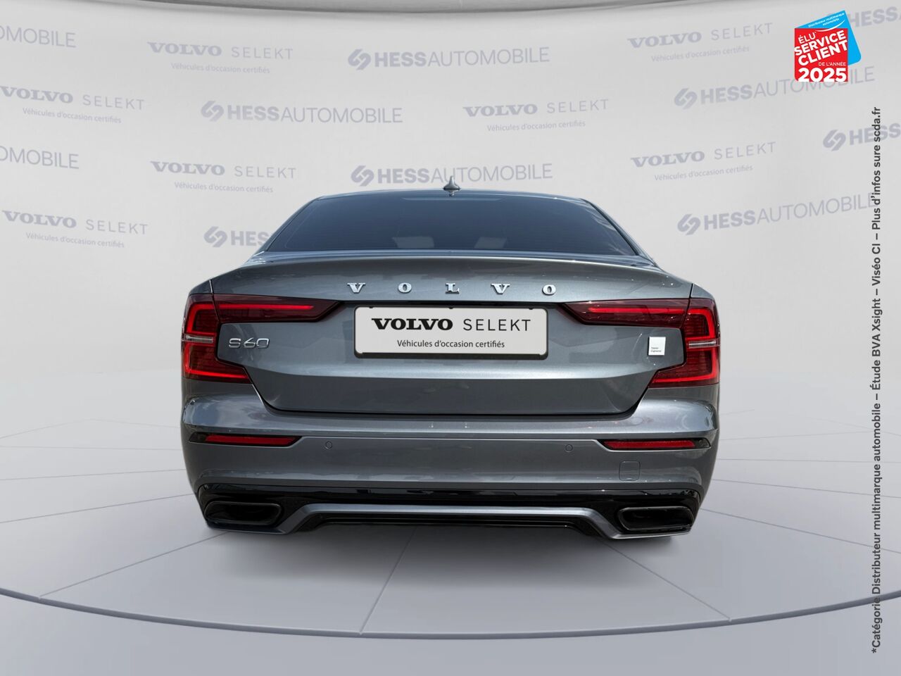 Véhicule d'occasion VOLVO S60 T8 AWD 318 + 87CH POLESTAR ENGINEERED GEARTRONIC 8 SIEGES CUIR GPS CAMERA CARPLAY H/KARDON chez Volvo Metz