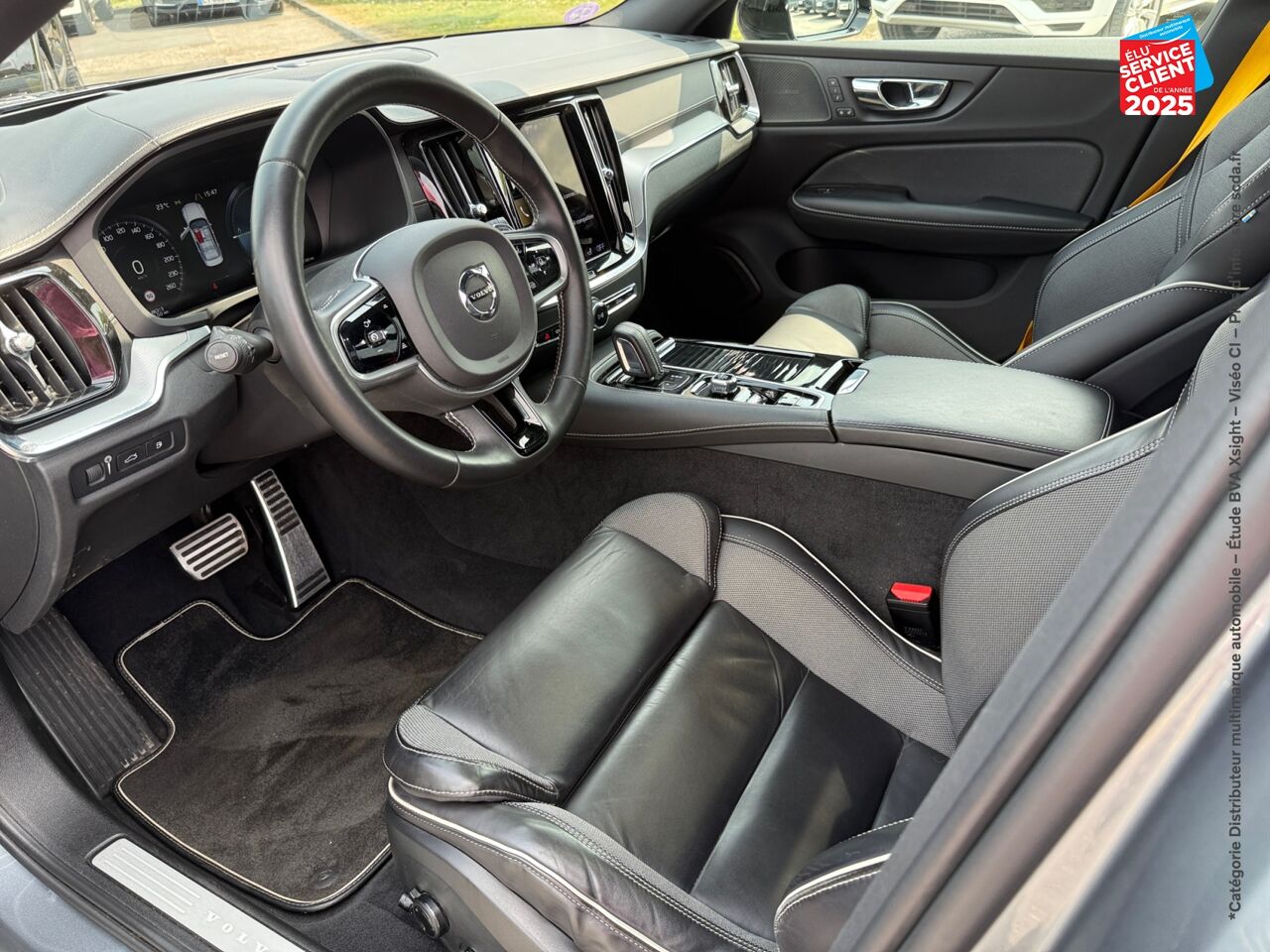 Véhicule d'occasion VOLVO S60 T8 AWD 318 + 87CH POLESTAR ENGINEERED GEARTRONIC 8 SIEGES CUIR GPS CAMERA CARPLAY H/KARDON chez Volvo Metz