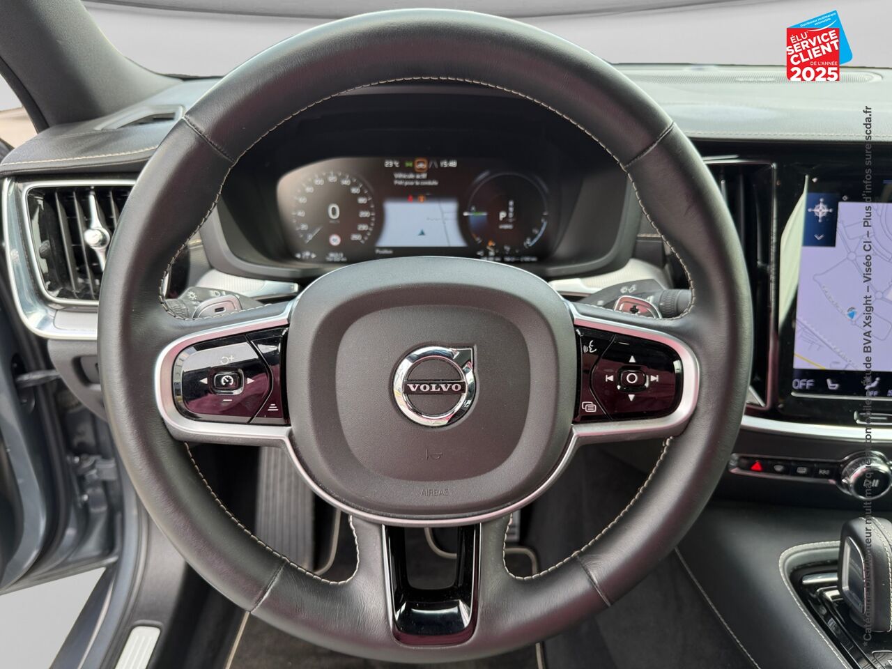 Véhicule d'occasion VOLVO S60 T8 AWD 318 + 87CH POLESTAR ENGINEERED GEARTRONIC 8 SIEGES CUIR GPS CAMERA CARPLAY H/KARDON chez Volvo Metz