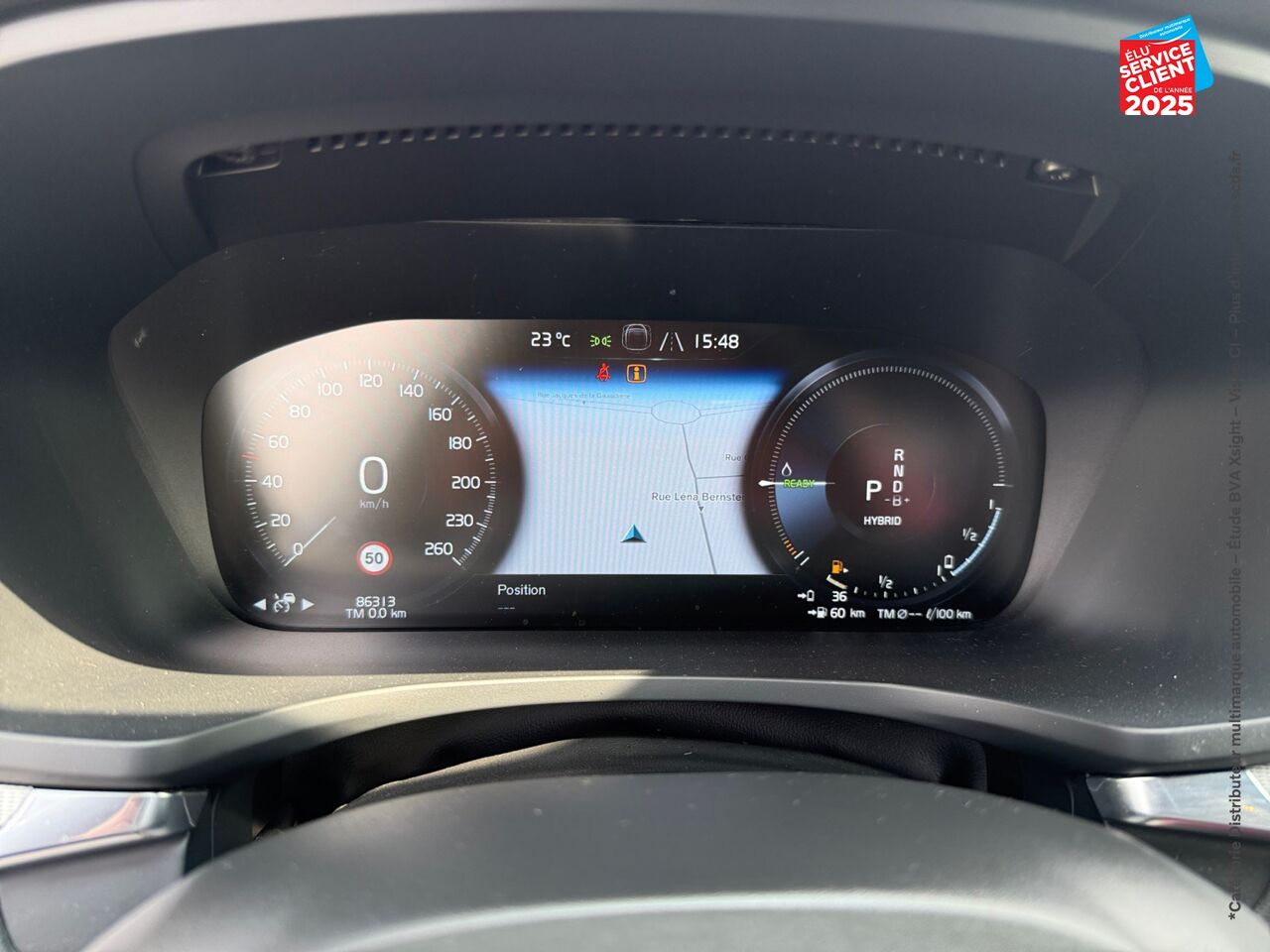 Véhicule d'occasion VOLVO S60 T8 AWD 318 + 87CH POLESTAR ENGINEERED GEARTRONIC 8 SIEGES CUIR GPS CAMERA CARPLAY H/KARDON chez Volvo Metz