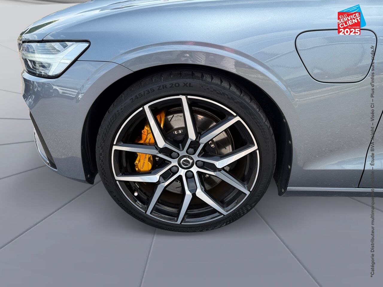 Véhicule d'occasion VOLVO S60 T8 AWD 318 + 87CH POLESTAR ENGINEERED GEARTRONIC 8 SIEGES CUIR GPS CAMERA CARPLAY H/KARDON chez Volvo Metz