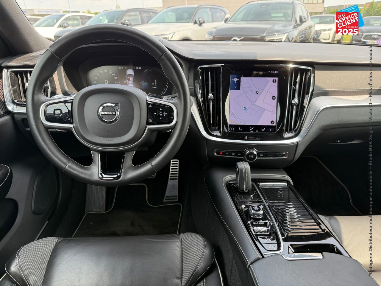 Véhicule d'occasion VOLVO S60 T8 AWD 318 + 87CH POLESTAR ENGINEERED GEARTRONIC 8 SIEGES CUIR GPS CAMERA CARPLAY H/KARDON chez Volvo Metz