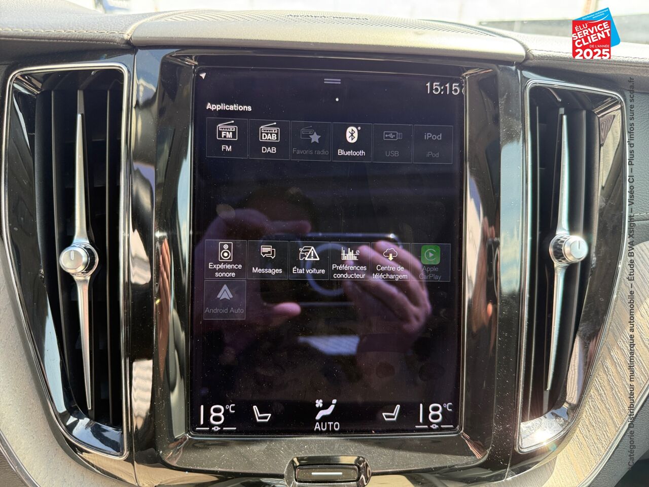 Véhicule d'occasion VOLVO XC60 T6 AWD 253 + 87CH INSCRIPTION LUXE GEARTRONIC chez Renault Saint-Louis