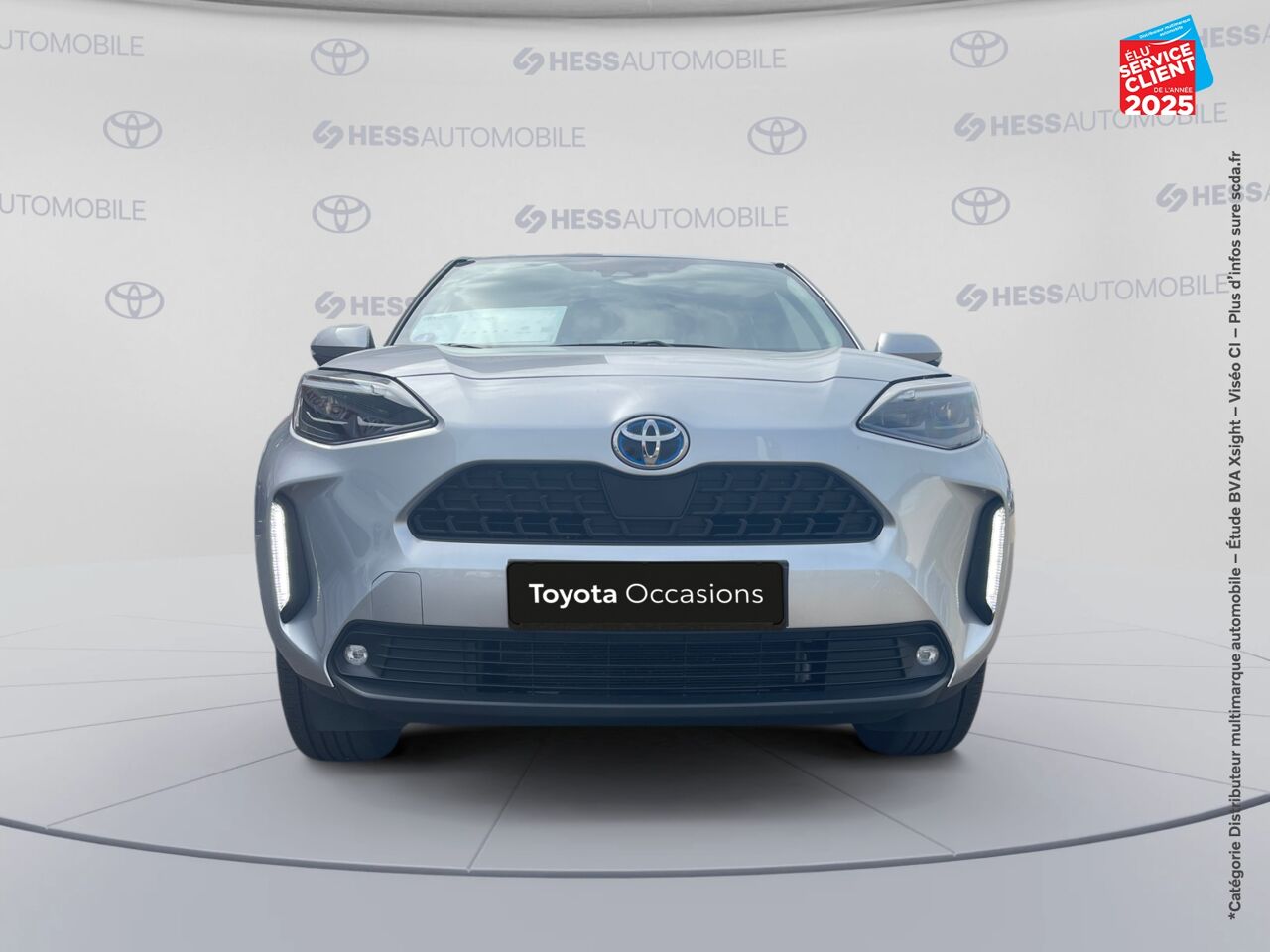 Véhicule d'occasion TOYOTA YARIS CROSS 116H DESIGN MY21 CAMERA GPS chez Renault Colmar