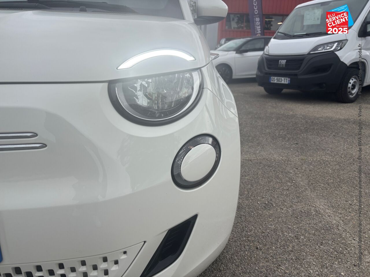 Véhicule d'occasion FIAT 500 E 95CH ACTION chez Nissan Belfort