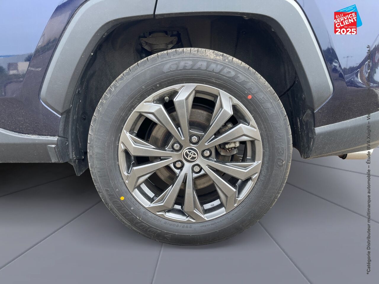 Véhicule d'occasion TOYOTA RAV4 2.5 HYBRIDE 222CH DYNAMIC AWD-I MY24 GPS CAMERA chez Toyota Thionville