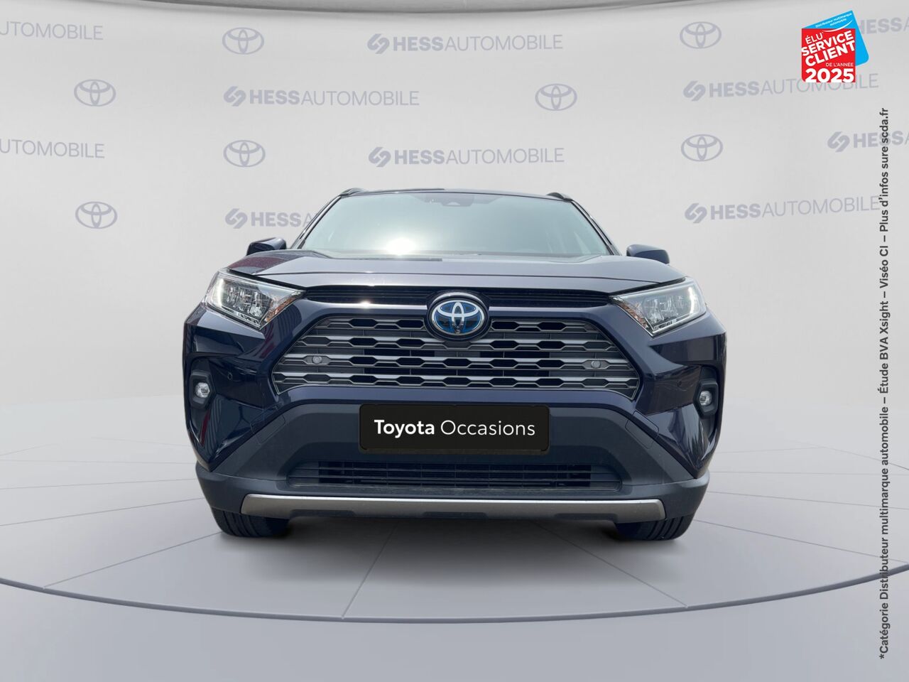 Véhicule d'occasion TOYOTA RAV4 2.5 HYBRIDE 222CH DYNAMIC AWD-I MY24 GPS CAMERA chez Toyota Thionville