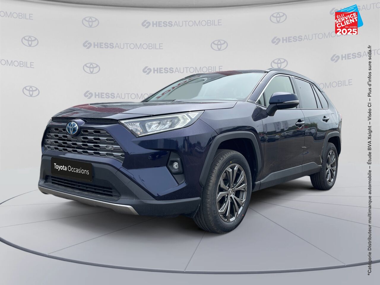 Véhicule d'occasion TOYOTA RAV4 2.5 HYBRIDE 222CH DYNAMIC AWD-I MY24 GPS CAMERA chez Toyota Thionville