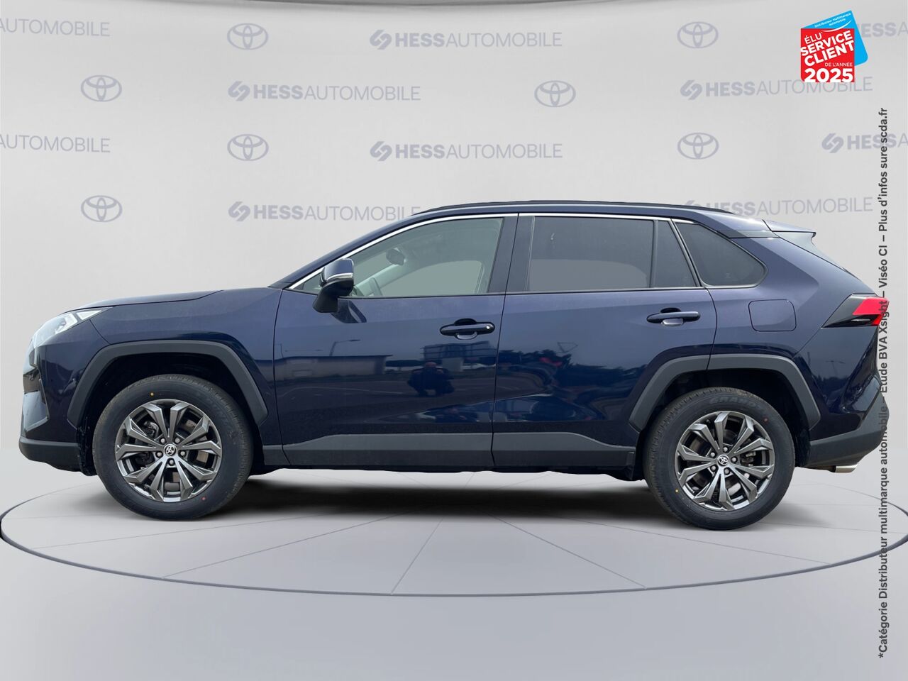 Véhicule d'occasion TOYOTA RAV4 2.5 HYBRIDE 222CH DYNAMIC AWD-I MY24 GPS CAMERA chez Toyota Thionville