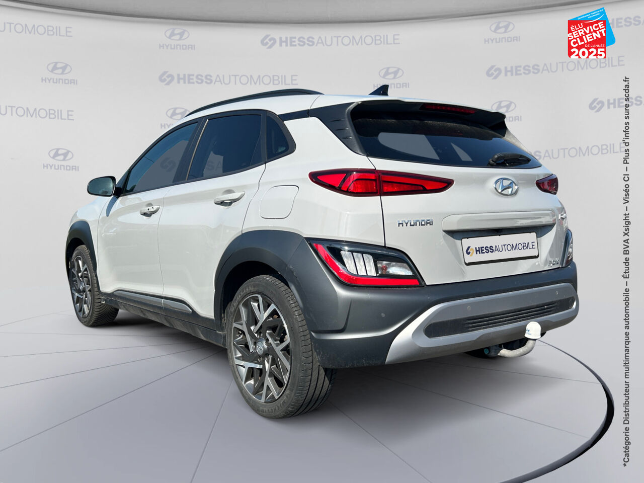 Véhicule d'occasion HYUNDAI KONA 1.6 GDI 141CH HYBRID EXECUTIVE DCT-6 CAMERA GPS HUD ATTELAGE chez Dacia Montbéliard