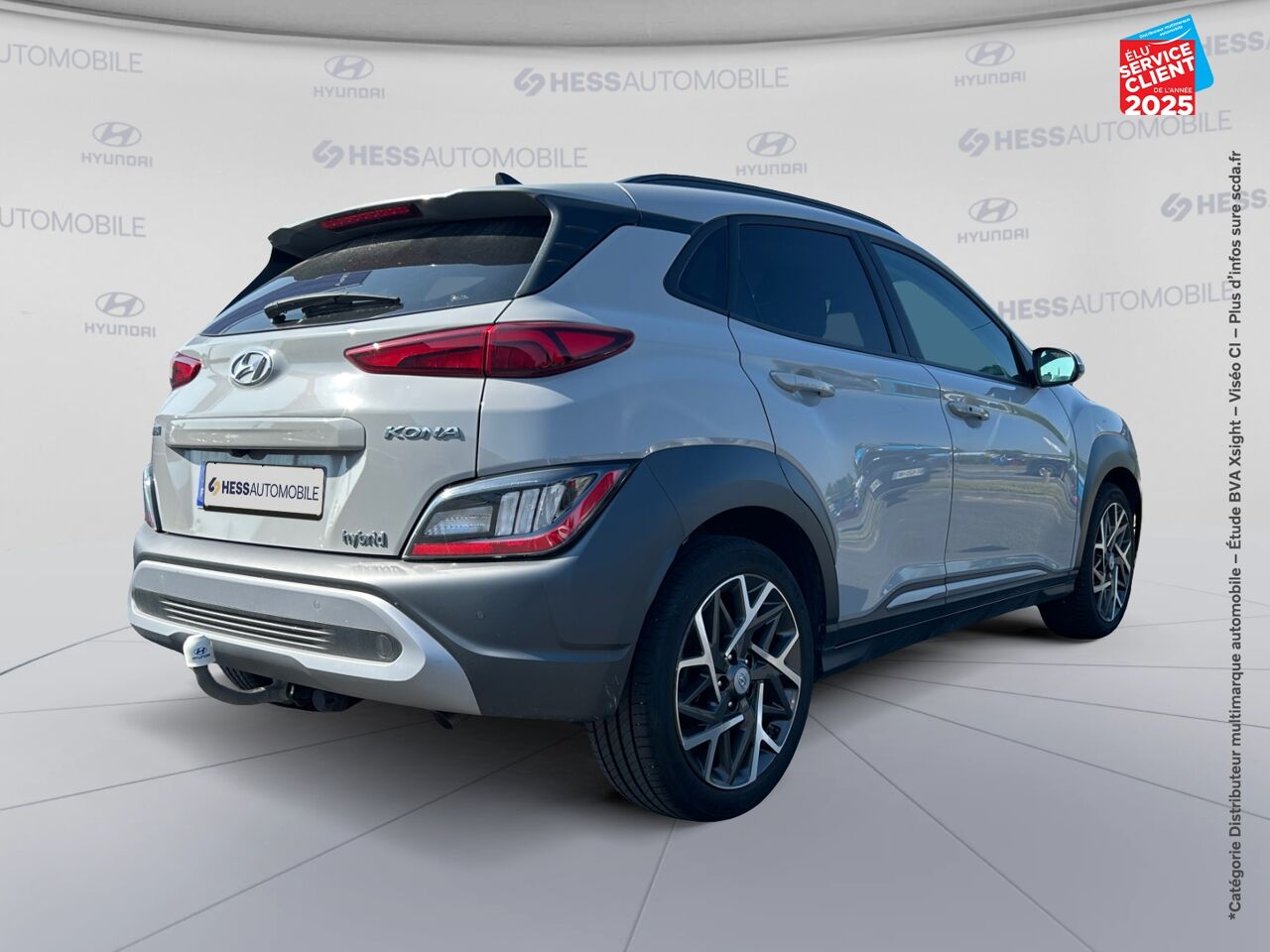 Véhicule d'occasion HYUNDAI KONA 1.6 GDI 141CH HYBRID EXECUTIVE DCT-6 CAMERA GPS HUD ATTELAGE chez Dacia Montbéliard