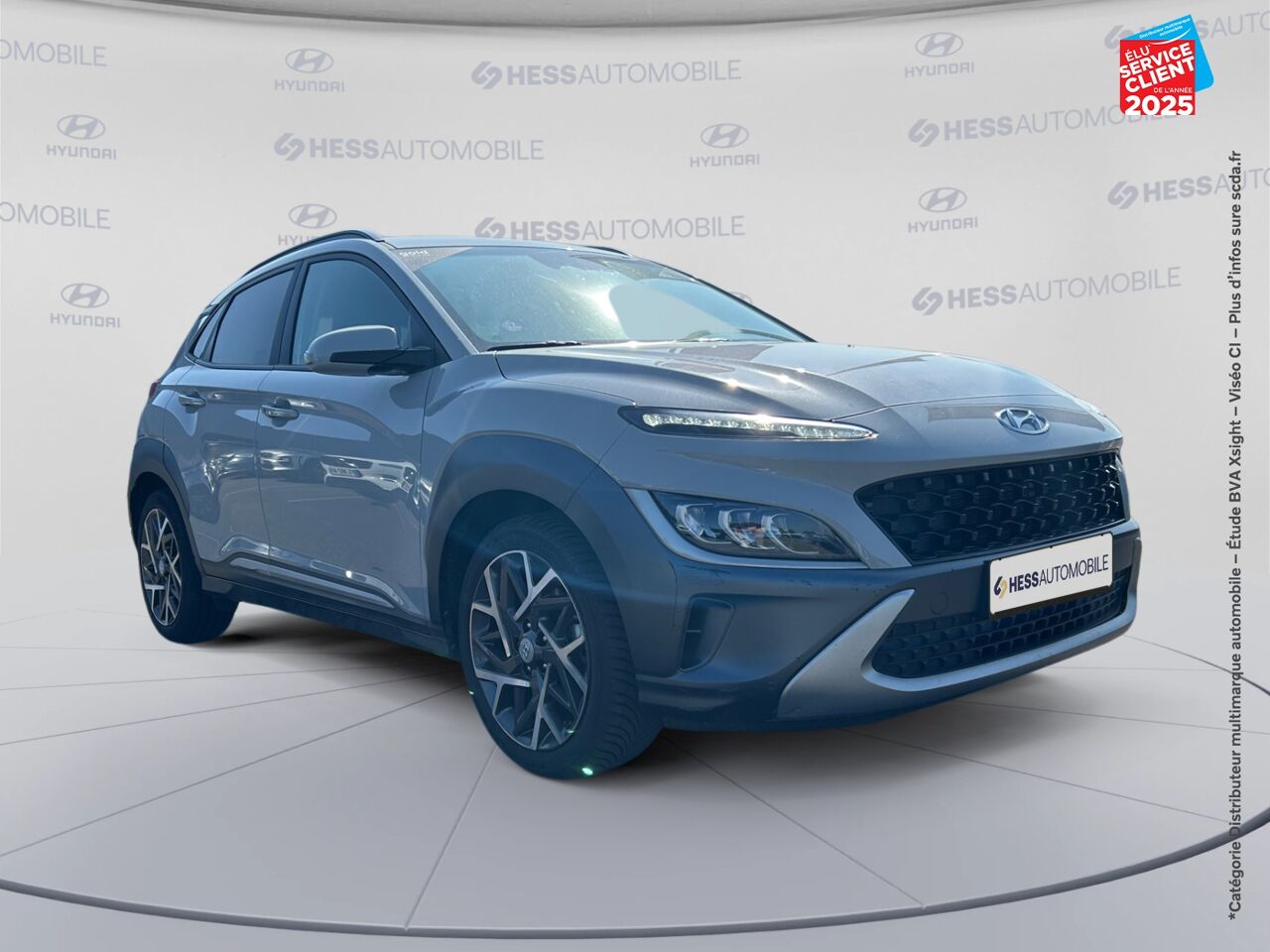 Véhicule d'occasion HYUNDAI KONA 1.6 GDI 141CH HYBRID EXECUTIVE DCT-6 CAMERA GPS HUD ATTELAGE chez Dacia Montbéliard