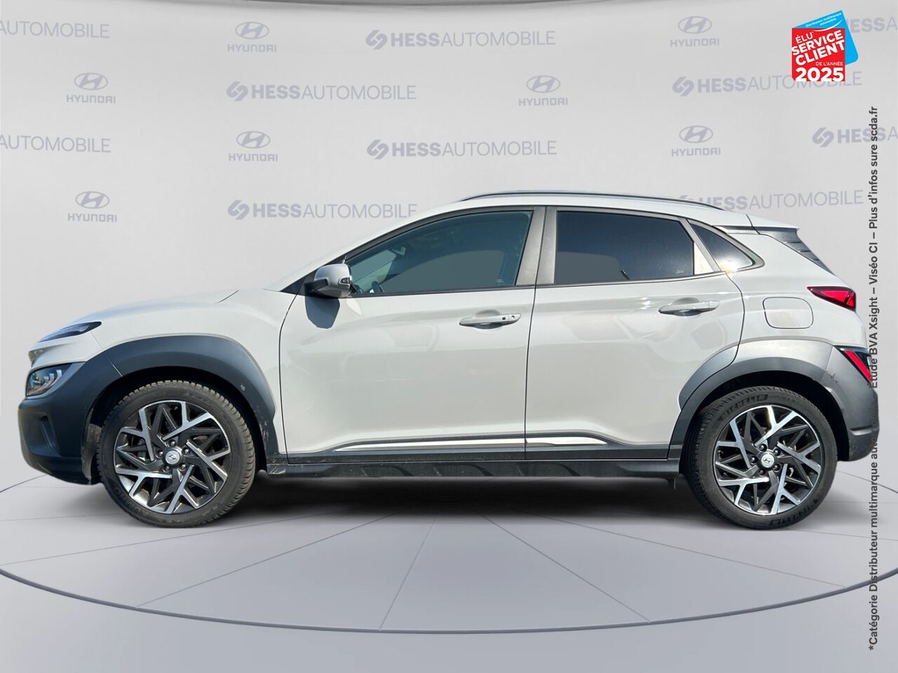 Véhicule d'occasion HYUNDAI KONA 1.6 GDI 141CH HYBRID EXECUTIVE DCT-6 CAMERA GPS HUD ATTELAGE chez Dacia Montbéliard