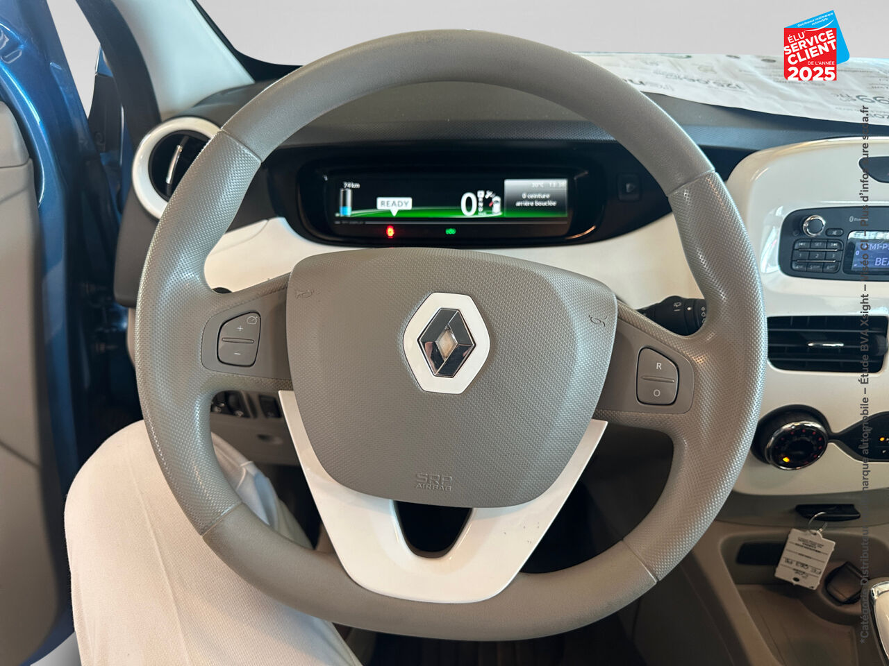 Véhicule d'occasion RENAULT ZOE LIFE CHARGE NORMALE R90 MY19 chez Renault Colmar