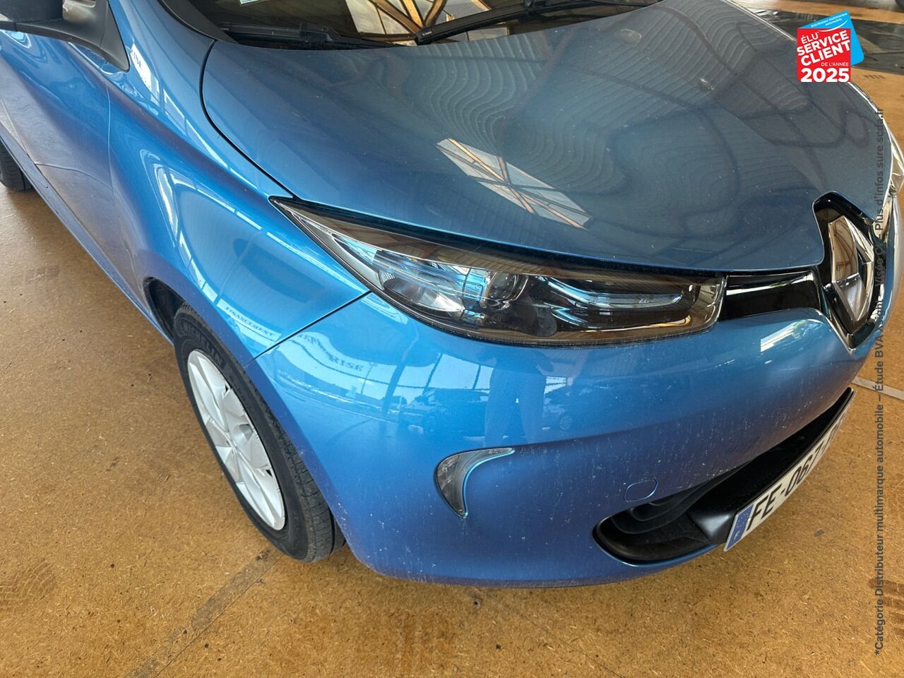 Véhicule d'occasion RENAULT ZOE LIFE CHARGE NORMALE R90 MY19 chez Renault Colmar