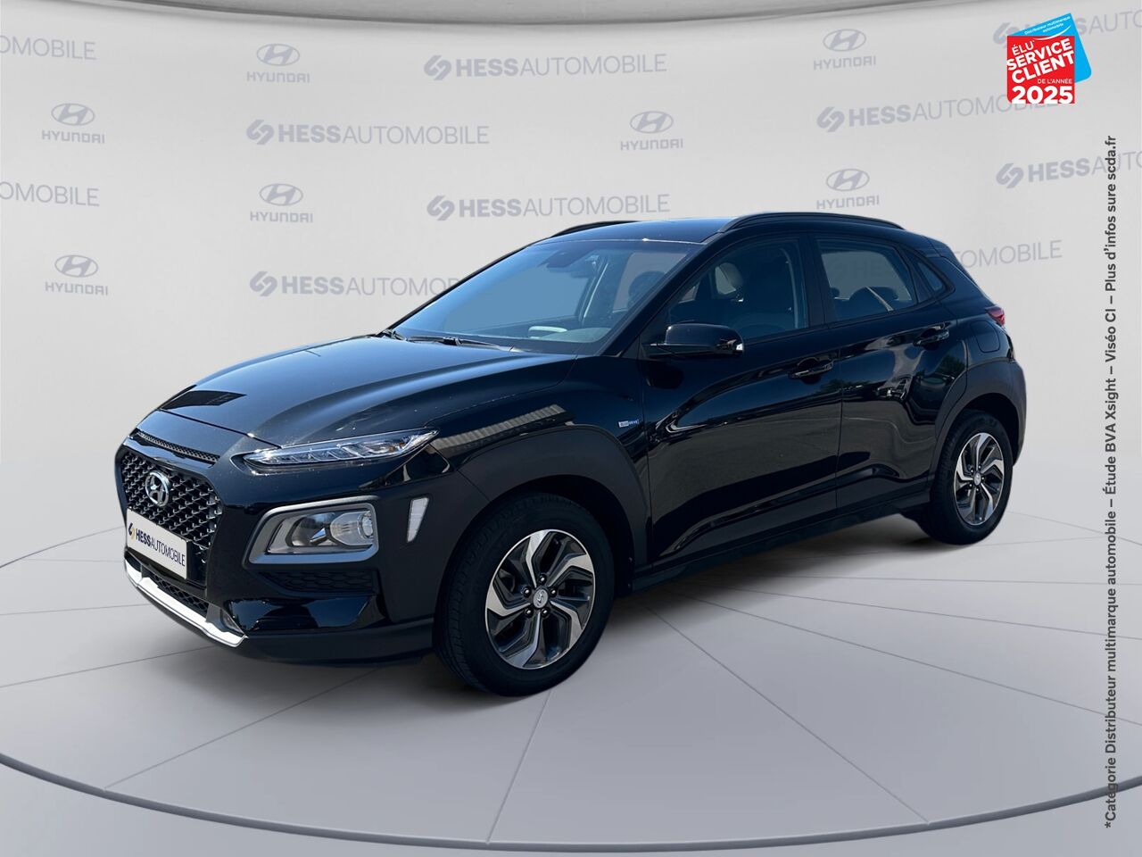 Véhicule d'occasion HYUNDAI KONA 1.6 GDI 141CH HYBRID INTUITIVE DCT-6 chez HESS Automobile