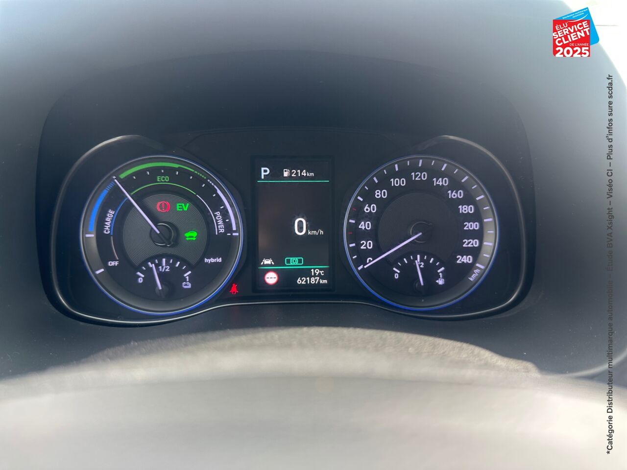 Véhicule d'occasion HYUNDAI KONA 1.6 GDI HYBRID 141CH EXECUTIVE DCT-6 EURO6D-T EVAP chez Hyundai Chalons