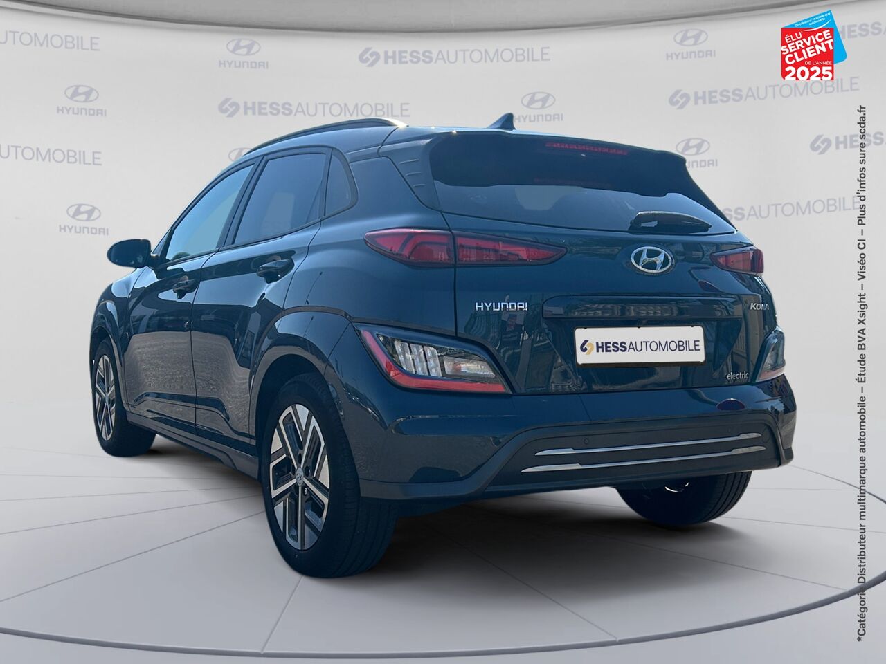 Véhicule d'occasion HYUNDAI KONA ELECTRIC 64KWH - 204CH CREATIVE CAMERA chez Renault Saint-Louis