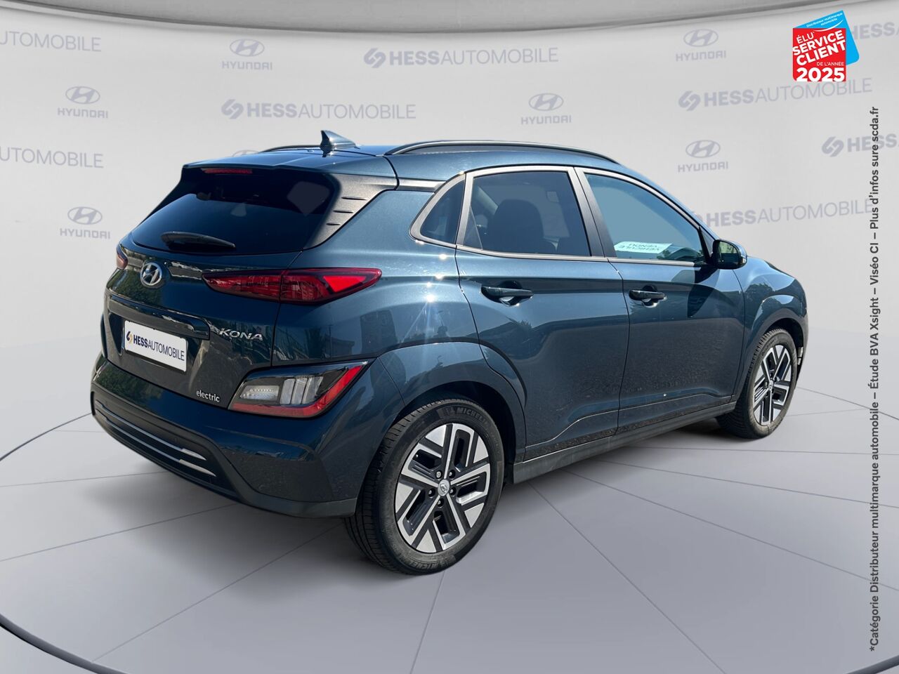 Véhicule d'occasion HYUNDAI KONA ELECTRIC 64KWH - 204CH CREATIVE CAMERA chez Renault Saint-Louis