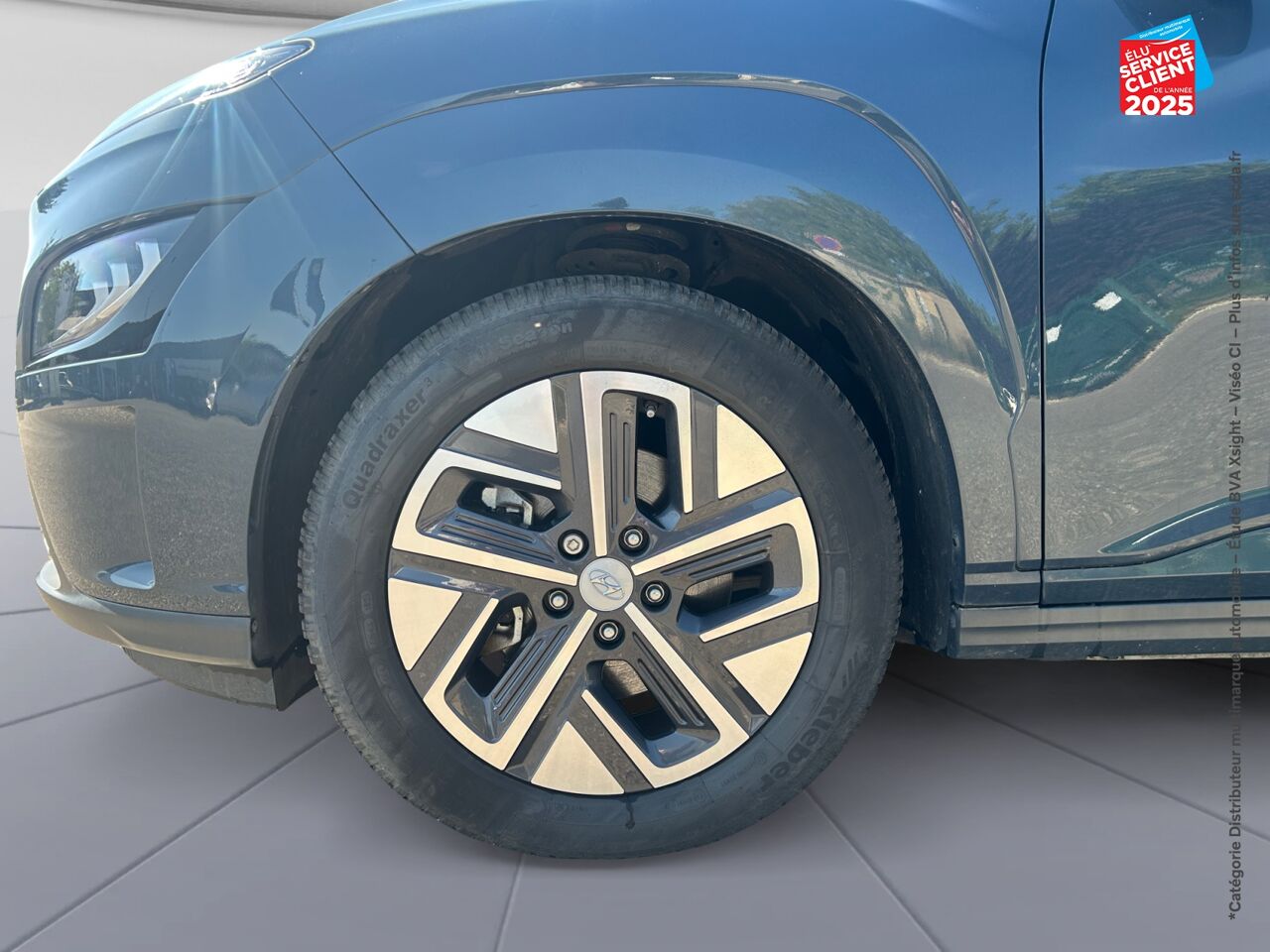 Véhicule d'occasion HYUNDAI KONA ELECTRIC 64KWH - 204CH CREATIVE CAMERA chez Renault Saint-Louis