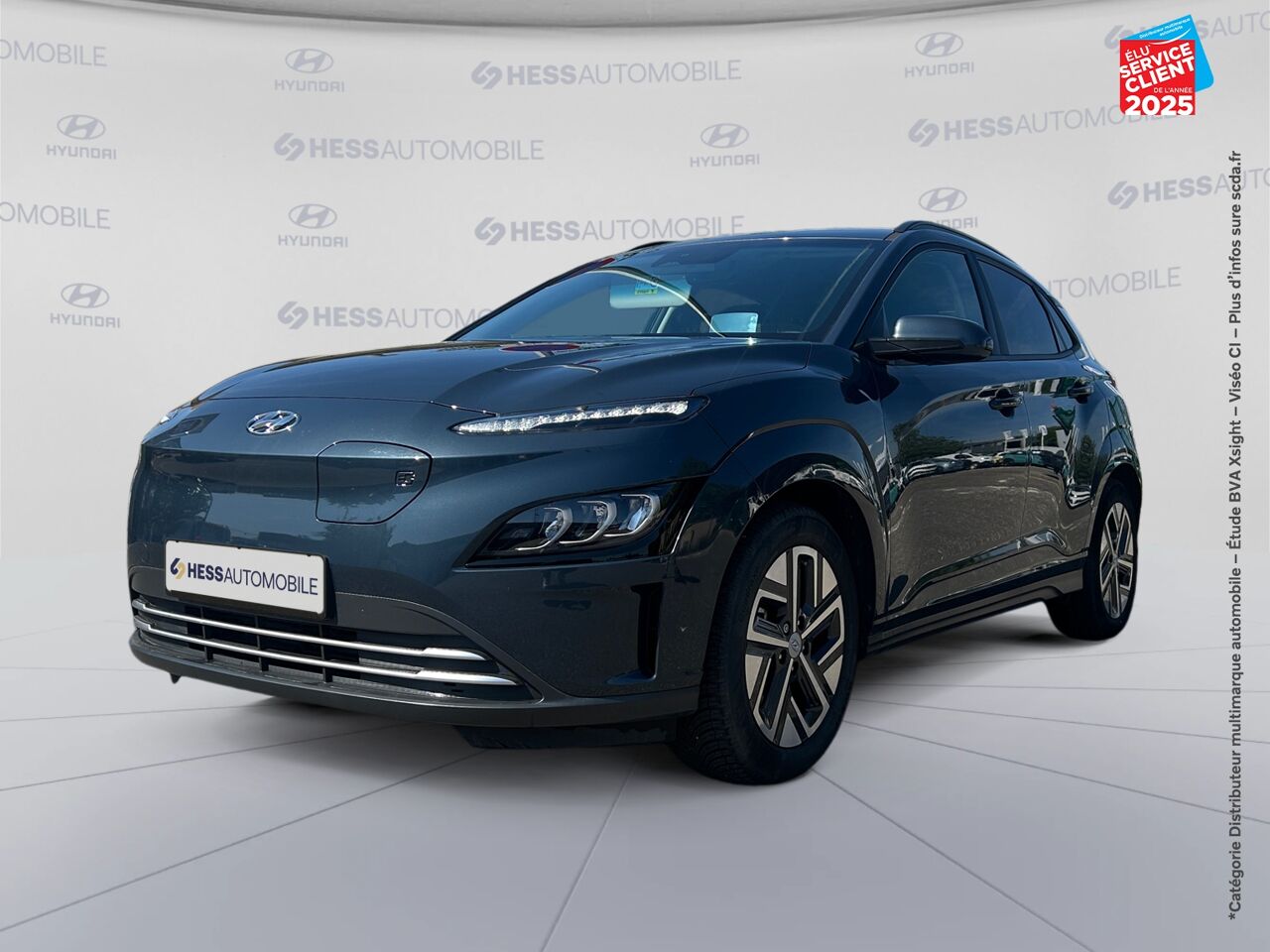 Véhicule d'occasion HYUNDAI KONA ELECTRIC 64KWH - 204CH CREATIVE CAMERA chez Renault Saint-Louis