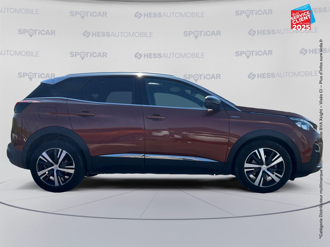 Véhicule d'occasion PEUGEOT 3008 1.6 THP 165CH GT LINE S/S EAT6 TOUVRANT CAMERA CARPLAY chez Fiat Besançon