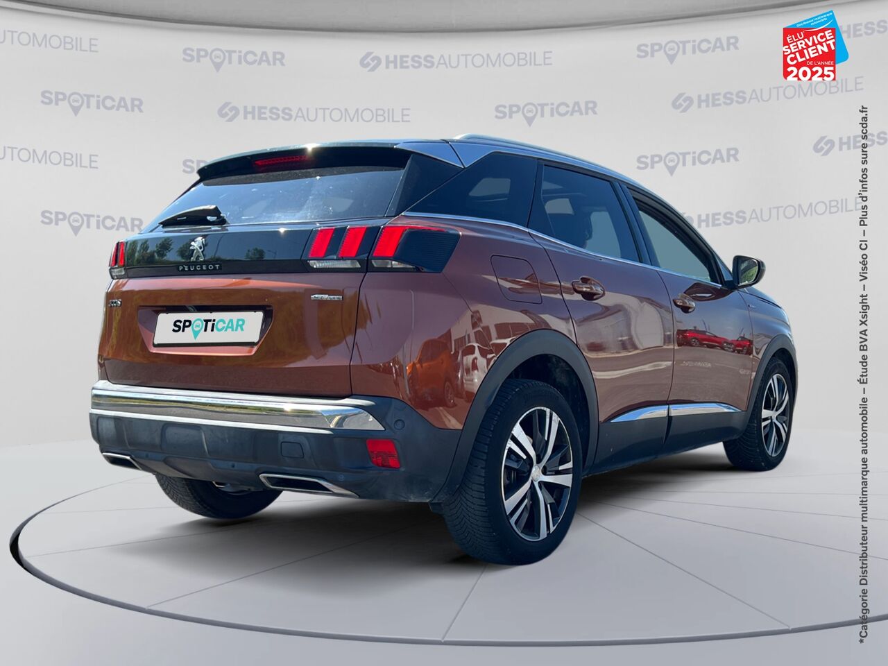 Véhicule d'occasion PEUGEOT 3008 1.6 THP 165CH GT LINE S/S EAT6 TOUVRANT CAMERA CARPLAY chez Fiat Besançon