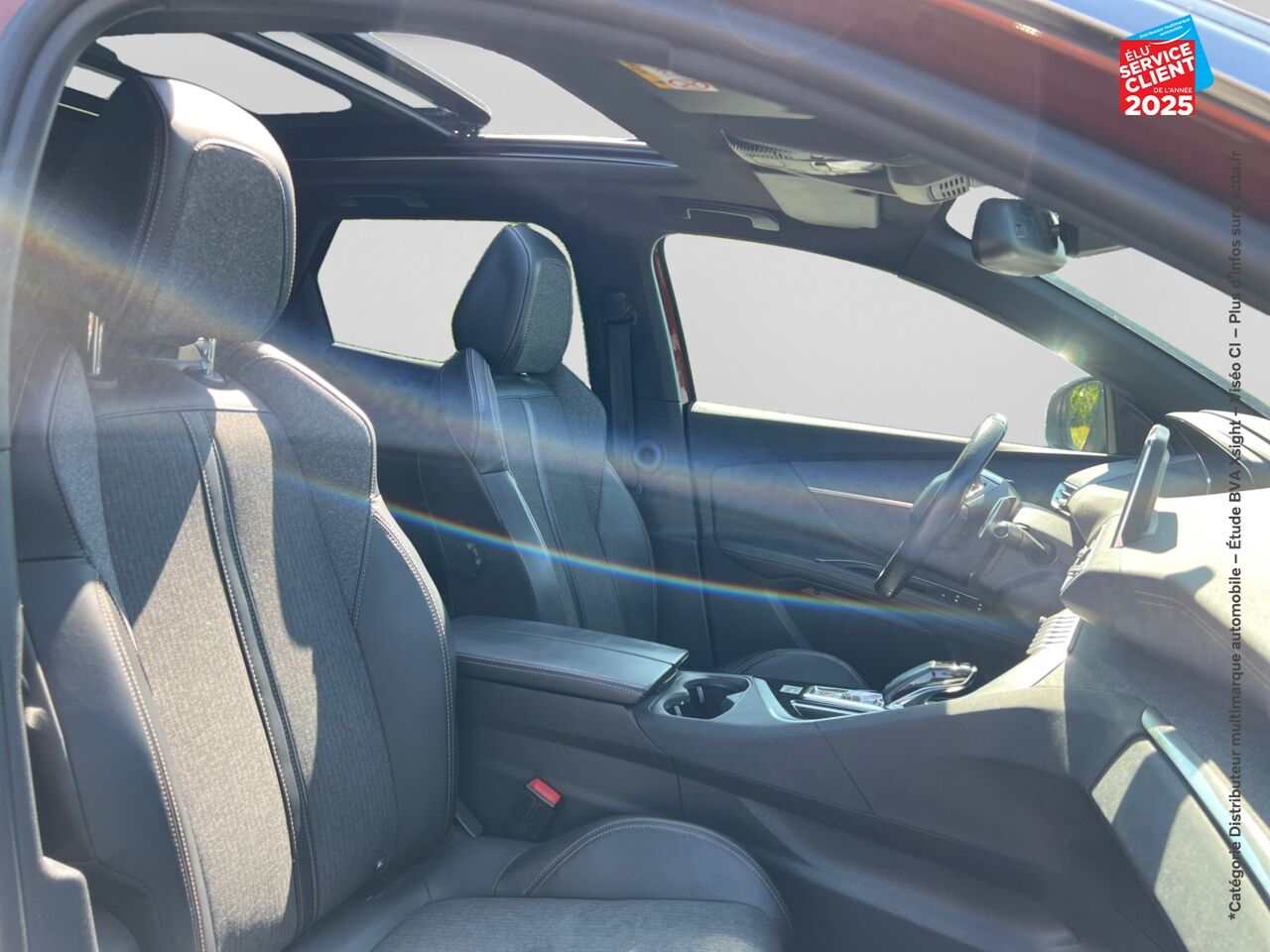 Véhicule d'occasion PEUGEOT 3008 1.6 THP 165CH GT LINE S/S EAT6 TOUVRANT CAMERA CARPLAY chez Fiat Besançon