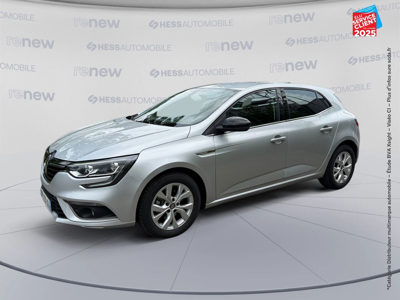Véhicule d'occasion RENAULT MEGANE 1.3 TCE 140CH FAP LIMITED chez Toyota Thionville