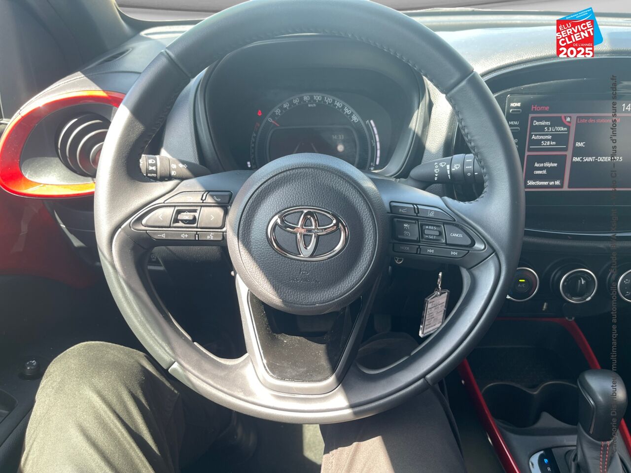 Véhicule d'occasion TOYOTA AYGO X 1.0 VVT-I 72CH DESIGN S-CVT MY23 chez Toyota Saint Dizier