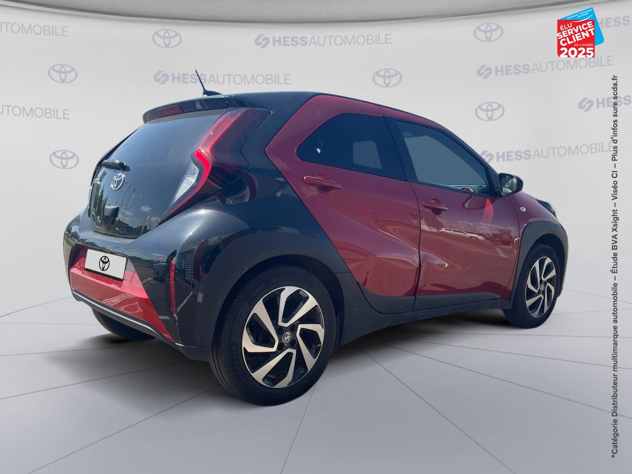 Véhicule d'occasion TOYOTA AYGO X 1.0 VVT-I 72CH DESIGN S-CVT MY23 chez Toyota Saint Dizier