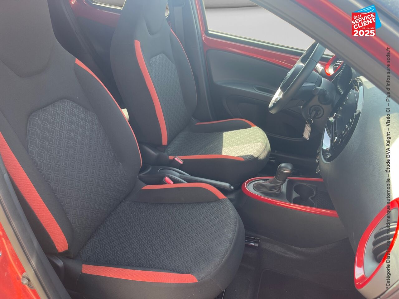 Véhicule d'occasion TOYOTA AYGO X 1.0 VVT-I 72CH DESIGN S-CVT MY23 chez Toyota Saint Dizier