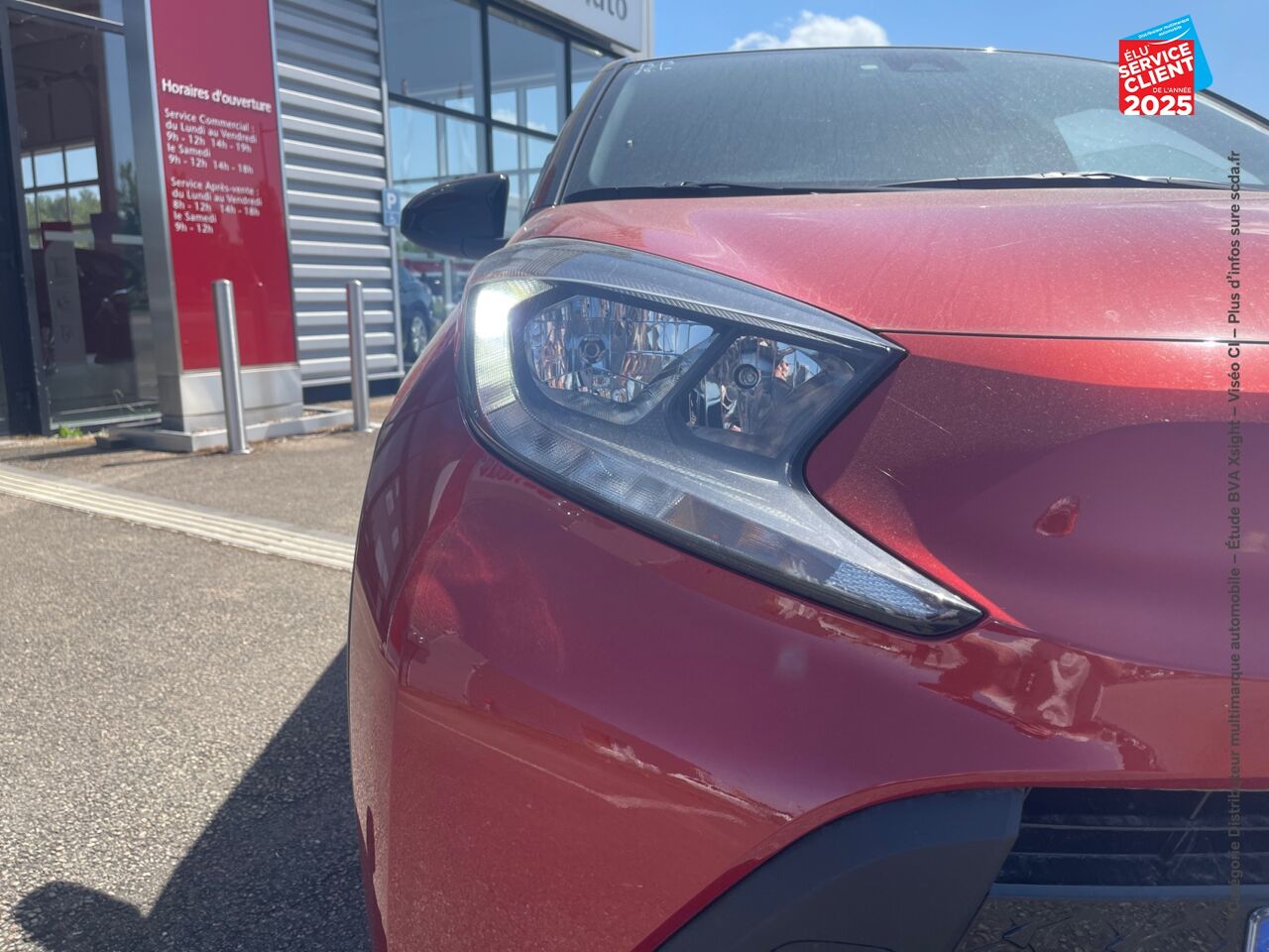 Véhicule d'occasion TOYOTA AYGO X 1.0 VVT-I 72CH DESIGN S-CVT MY23 chez Toyota Saint Dizier