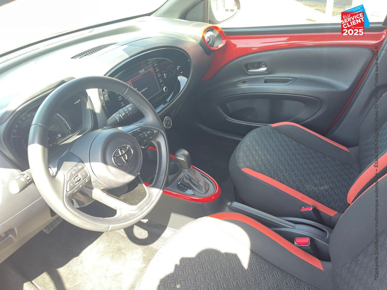 Véhicule d'occasion TOYOTA AYGO X 1.0 VVT-I 72CH DESIGN S-CVT MY23 chez Toyota Saint Dizier