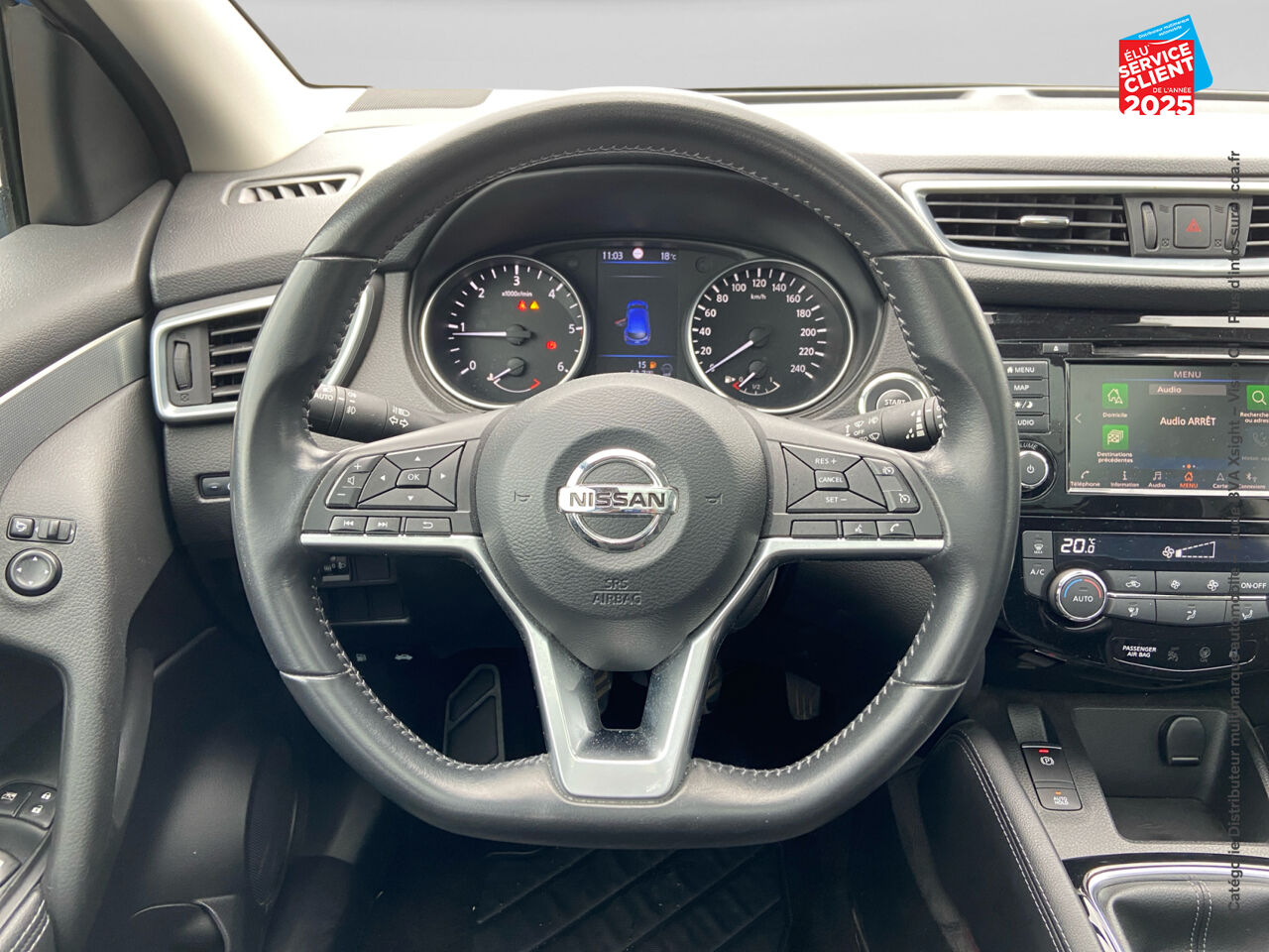 Véhicule d'occasion NISSAN QASHQAI 1.5 DCI 115CH N-CONNECTA 2019 chez Renault Saint-Louis