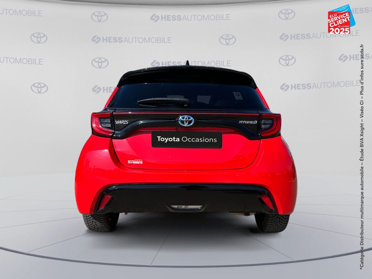 Véhicule d'occasion TOYOTA YARIS 116H PREMIERE 5P TPANO CAMERA chez Renault Saint-Louis