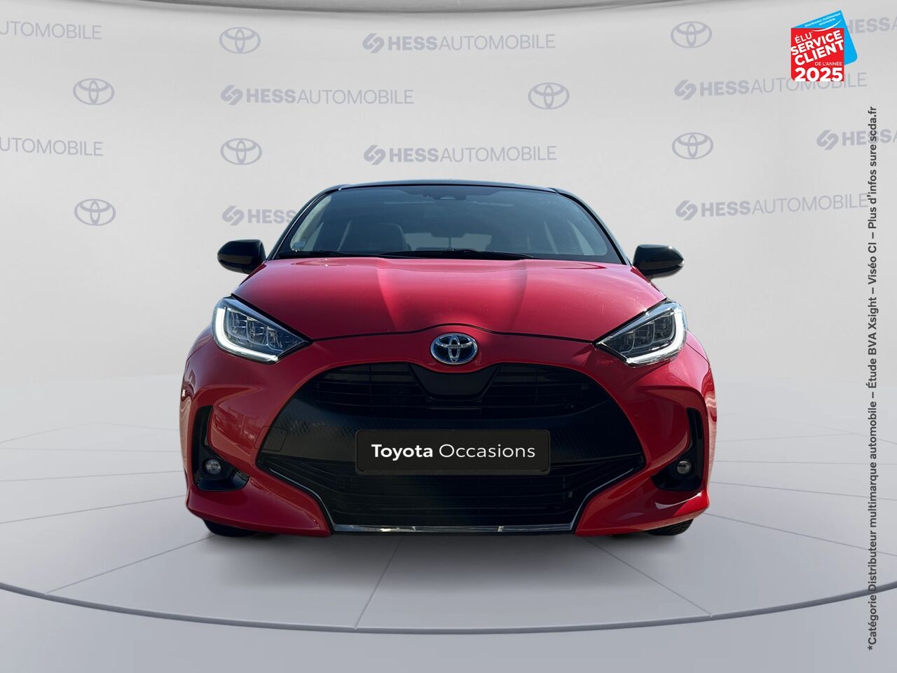 Véhicule d'occasion TOYOTA YARIS 116H PREMIERE 5P TPANO CAMERA chez Renault Saint-Louis