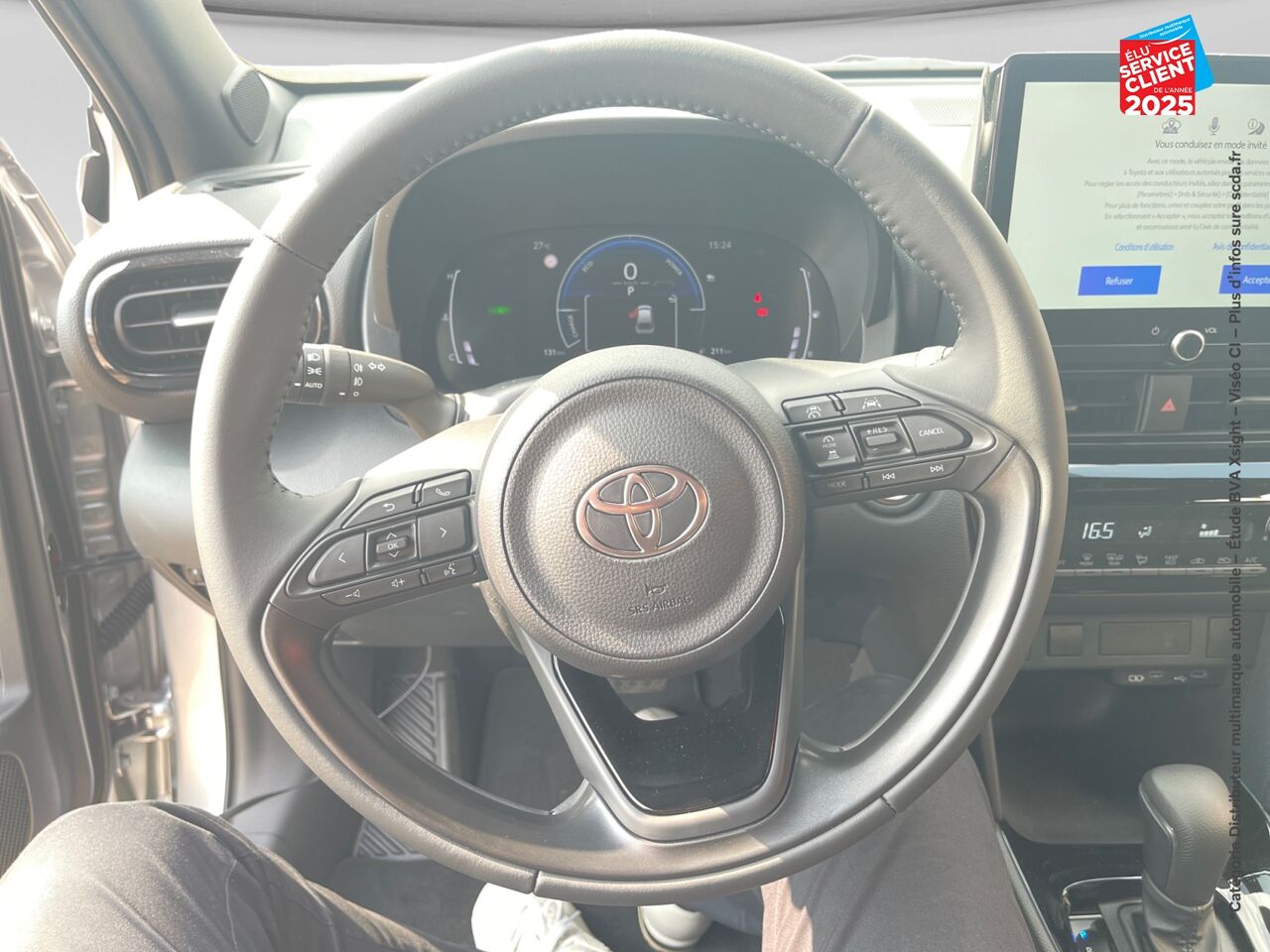 Véhicule neuf TOYOTA YARIS CROSS 130H DESIGN MC24 chez Toyota Saint Dizier