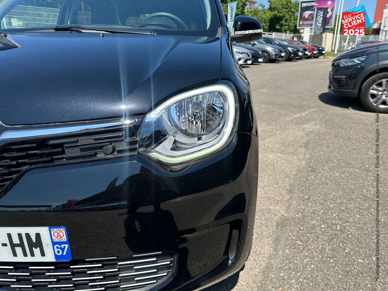 Véhicule d'occasion RENAULT TWINGO E-TECH ELECTRIC URBAN NIGHT R80 ACHAT INTEGRAL - 21MY GPS chez Opel Verdun
