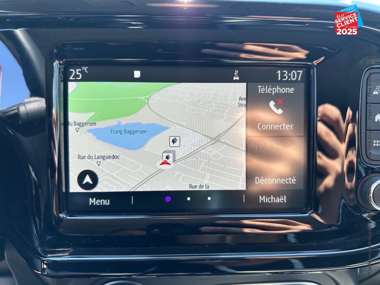Véhicule d'occasion RENAULT TWINGO E-TECH ELECTRIC URBAN NIGHT R80 ACHAT INTEGRAL - 21MY GPS chez Opel Verdun