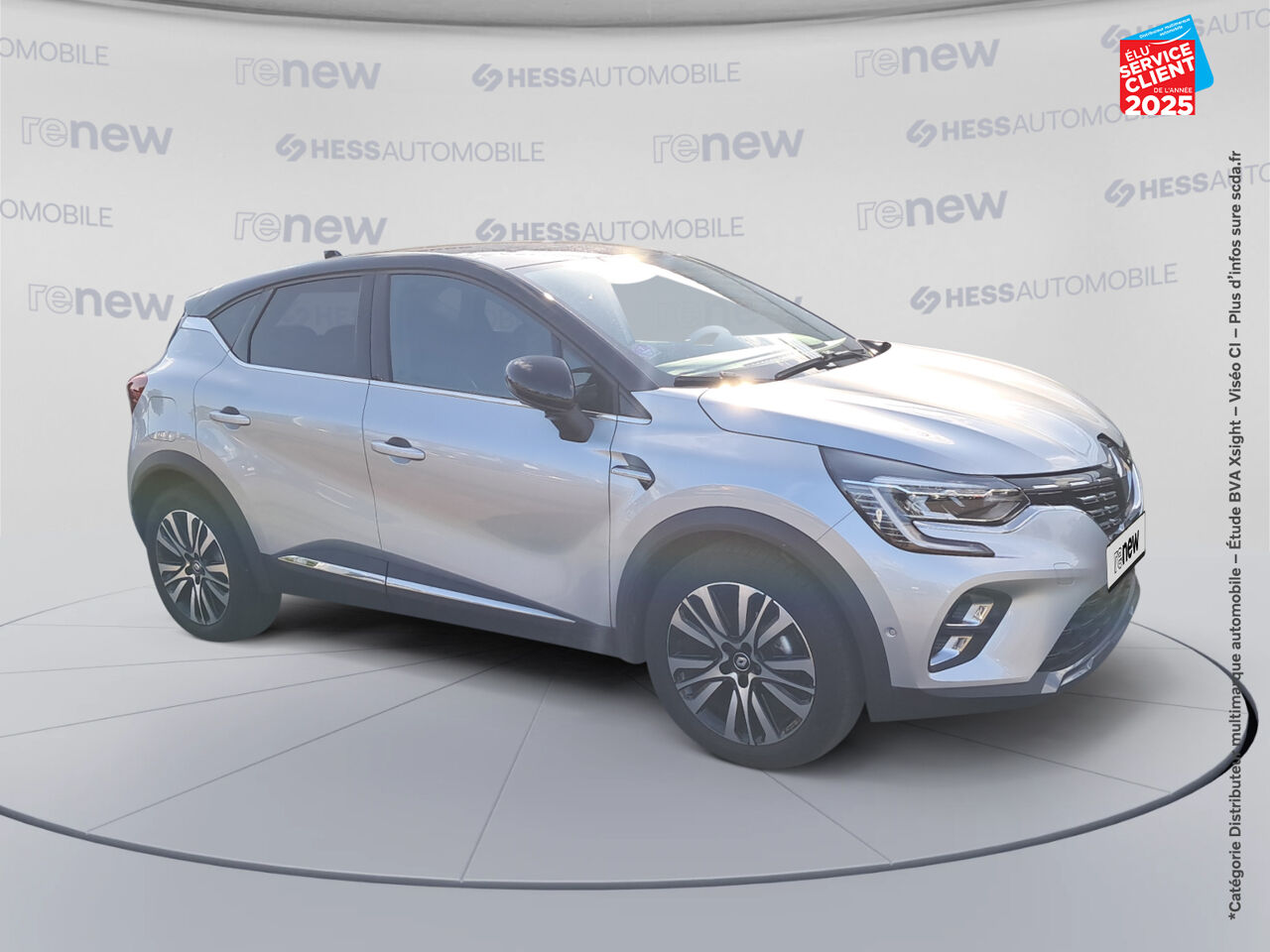 Véhicule d'occasion RENAULT CAPTUR 1.3 TCE 140CH FAP INITIALE PARIS EDC -21B chez Renault Colmar