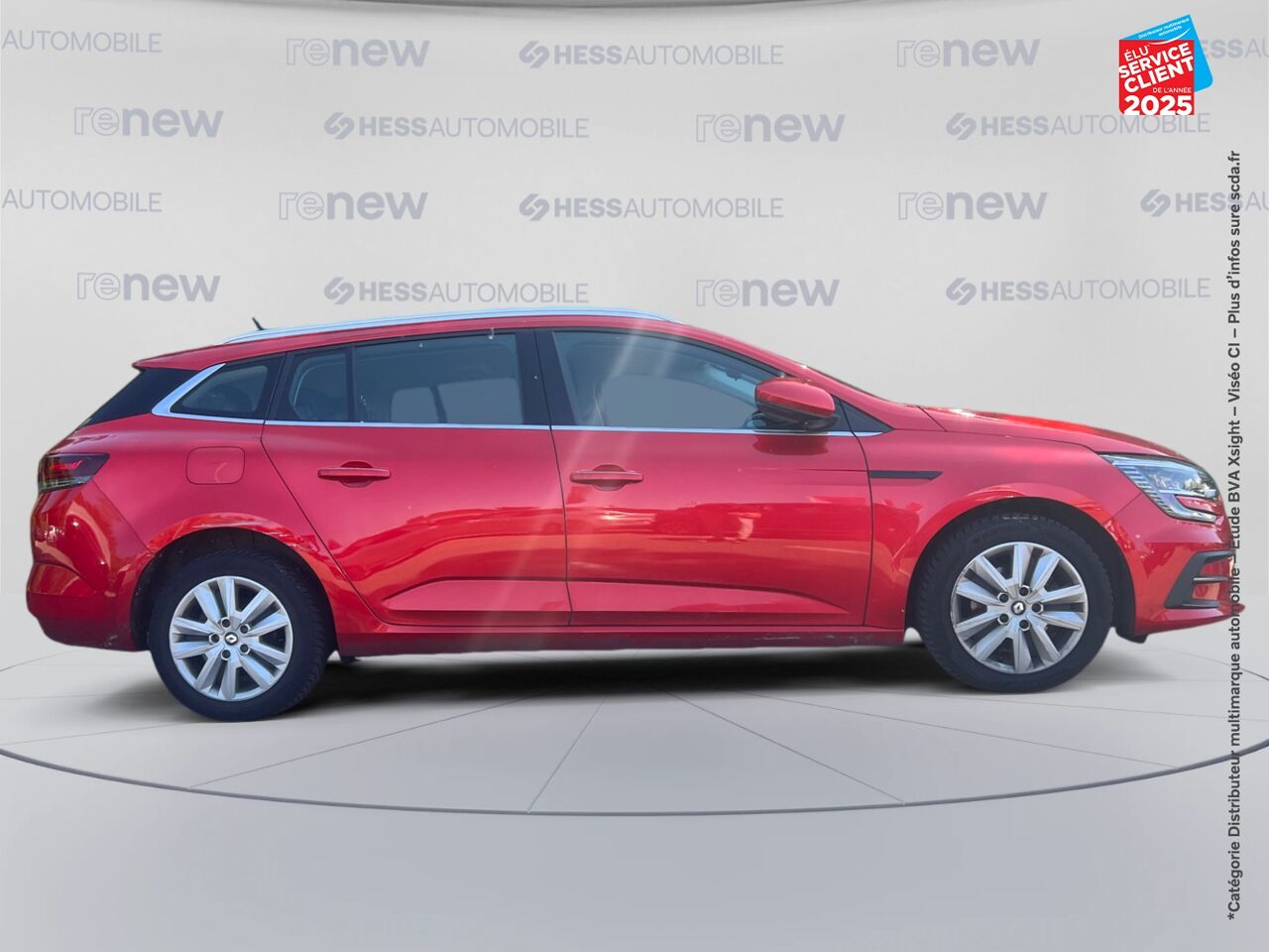 Véhicule d'occasion RENAULT MEGANE ESTATE 1.5 BLUE DCI 115CH INTENS RADAR AV/AR GPS chez Renault Saint-Louis