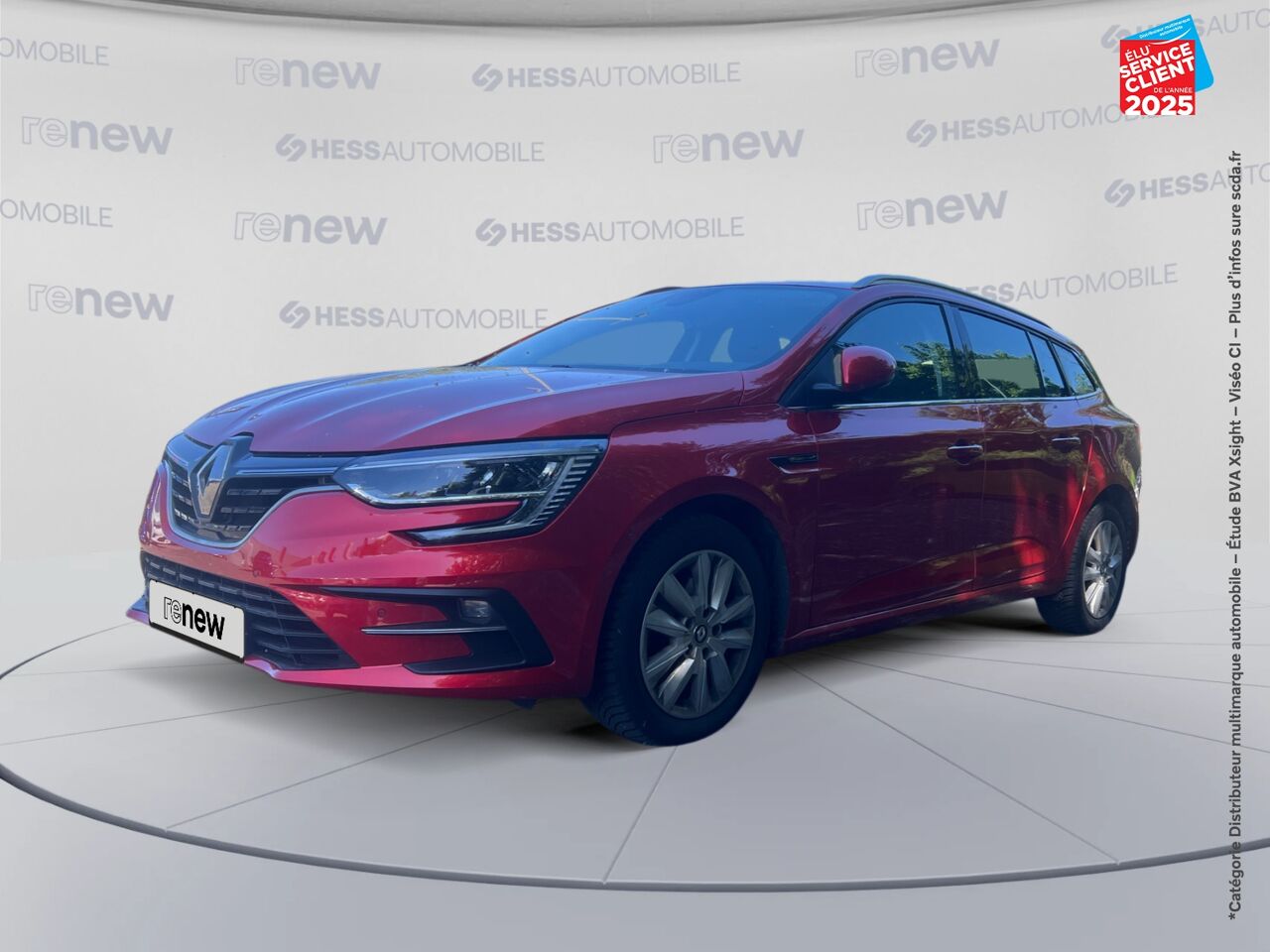 Véhicule d'occasion RENAULT MEGANE ESTATE 1.5 BLUE DCI 115CH INTENS RADAR AV/AR GPS chez Renault Saint-Louis