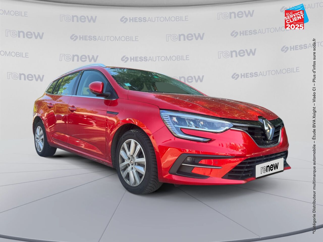 Véhicule d'occasion RENAULT MEGANE ESTATE 1.5 BLUE DCI 115CH INTENS RADAR AV/AR GPS chez Renault Saint-Louis