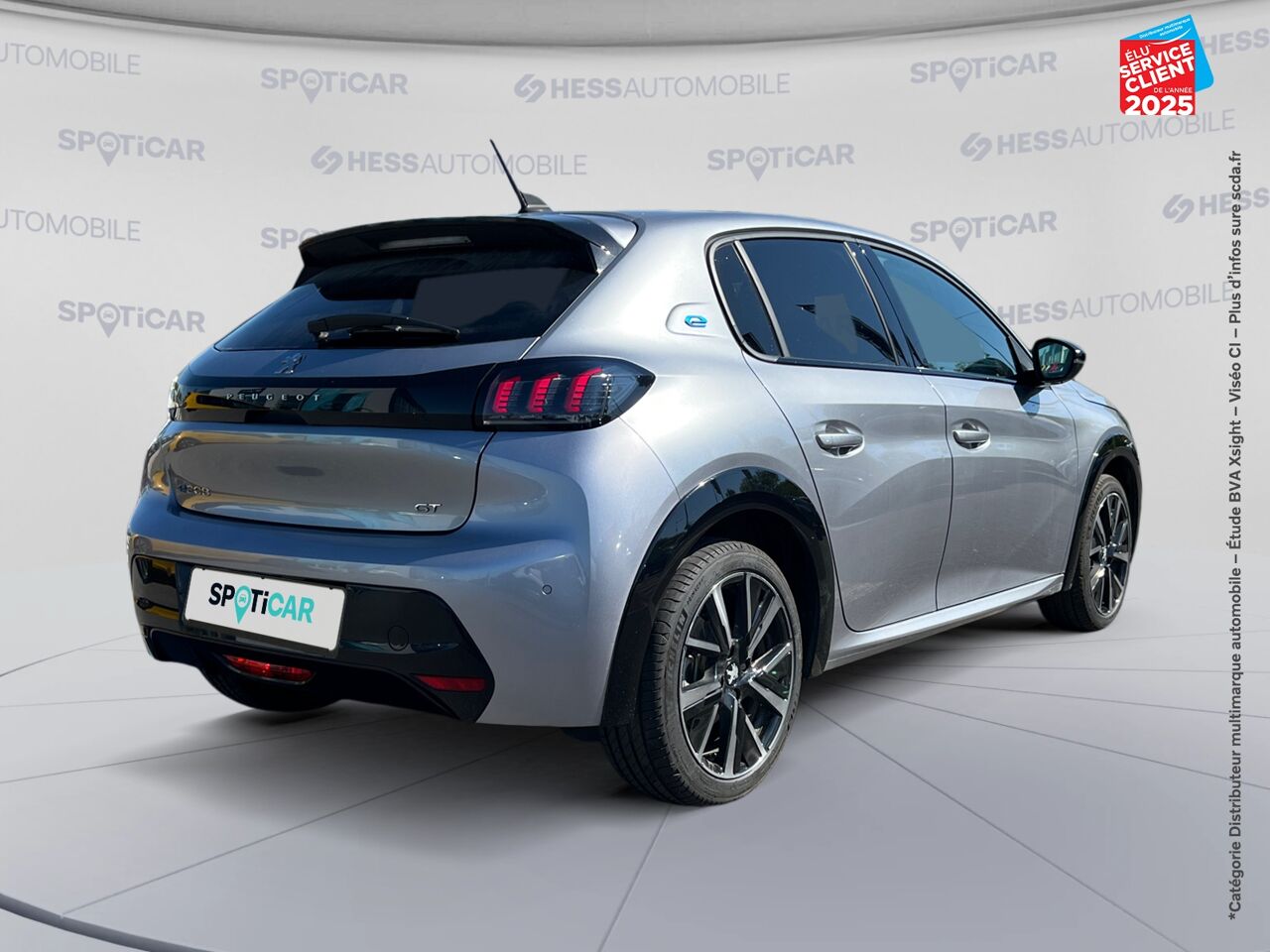 Véhicule d'occasion PEUGEOT 208 E-136CH GT chez Renault Colmar