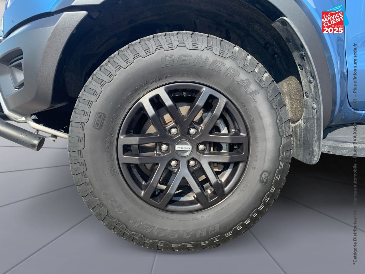 Véhicule d'occasion FORD RANGER 2.0 TDCI 213CH DOUBLE CABINE RAPTOR BVA10 SIEGES CHAUF CAMERA ATTELAGE chez Toyota Thionville