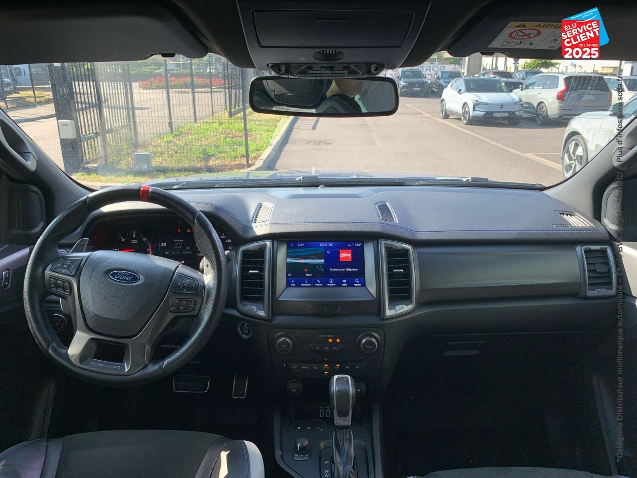 Véhicule d'occasion FORD RANGER 2.0 TDCI 213CH DOUBLE CABINE RAPTOR BVA10 SIEGES CHAUF CAMERA ATTELAGE chez Toyota Thionville