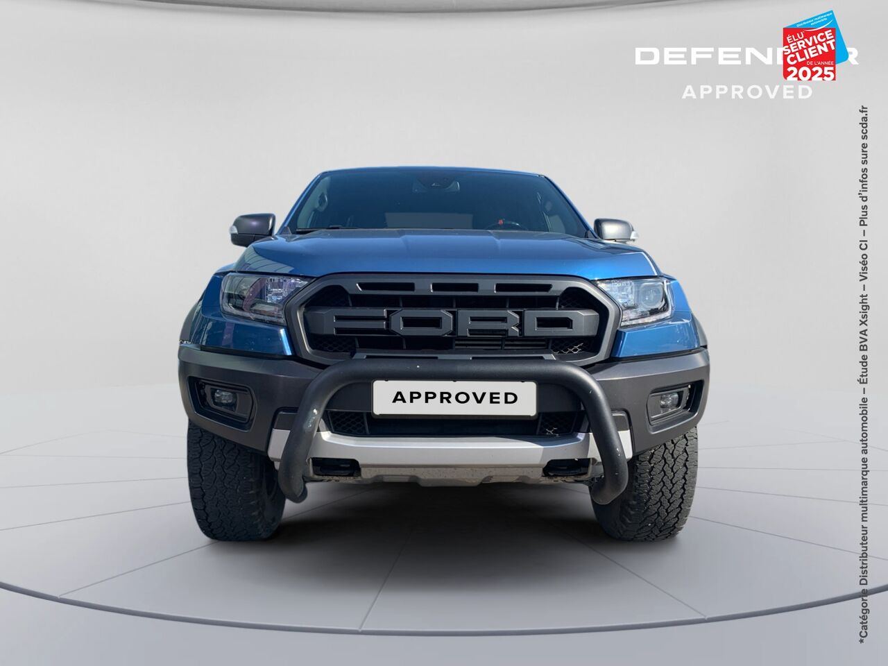 Véhicule d'occasion FORD RANGER 2.0 TDCI 213CH DOUBLE CABINE RAPTOR BVA10 SIEGES CHAUF CAMERA ATTELAGE chez Toyota Thionville