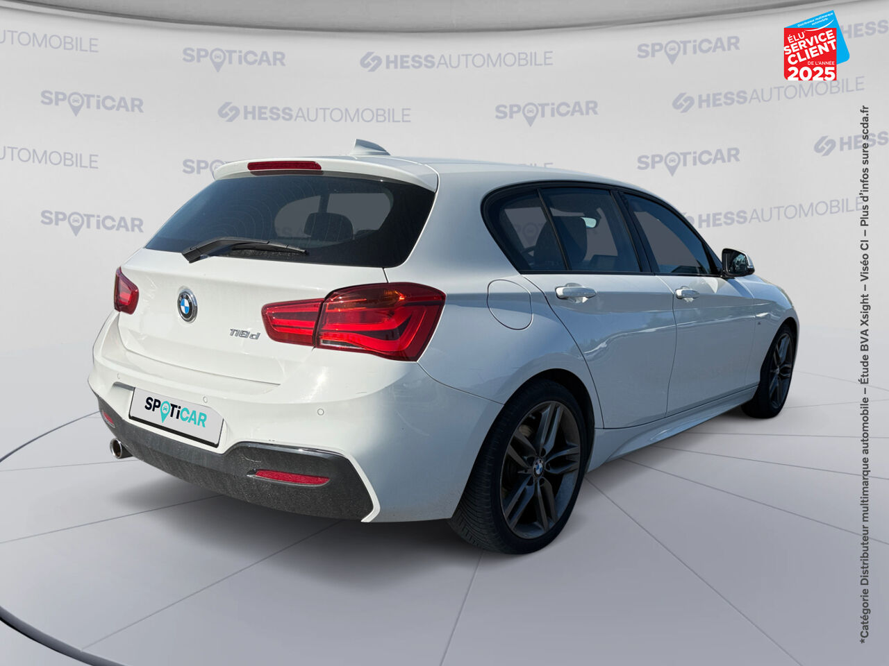 Véhicule d'occasion BMW SERIE 1 118DA 150CH M SPORT 5P chez Hyundai Reims