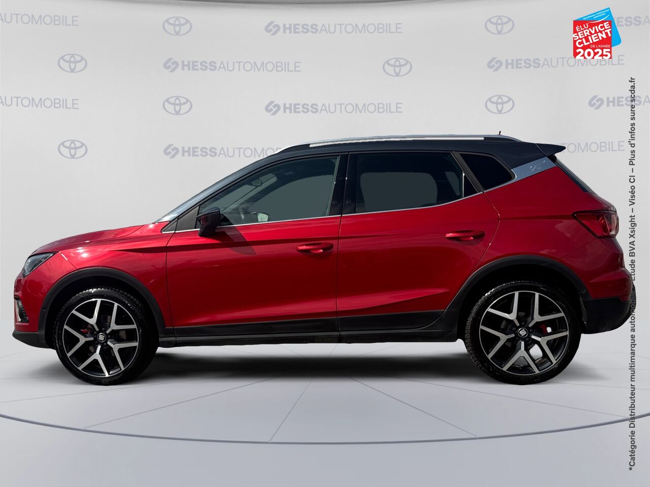Véhicule d'occasion SEAT ARONA 1.5 TSI 150CH ACT START/STOP FR EURO6D-T 105G CAMERA chez Toyota Bar le Duc